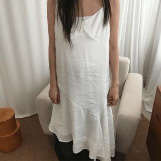 Soft Lace Long Dress (1 color)