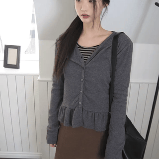 Mild Frill Cardigan