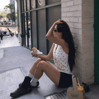 Dot See-through Sleeveless