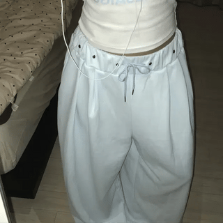 Folding Back Star Cargo Pants