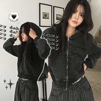 Hero Pigment Two-Way Zip-Up Hoodie