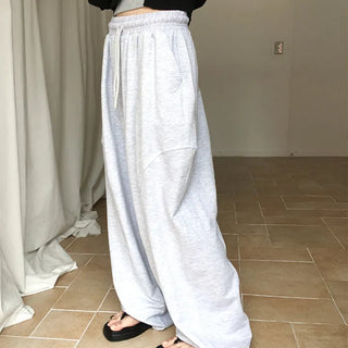Melid Curve Cut Wide Two-Way Pants