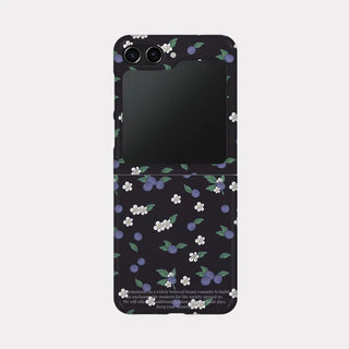 Blueberry Mood Galaxy Zflip 5 Hard Jet Case