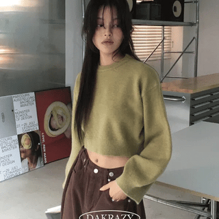 Every Crop Round Knit