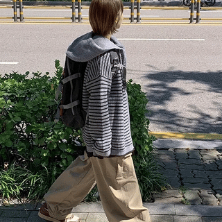 Tehit Curved Elastic Cargo Wide Pants