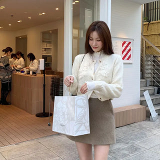 Irene's knit cardigan