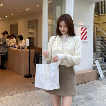 Irene's knit cardigan
