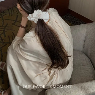 M stitch hair scrunchie