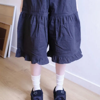 Frill Linen Pants