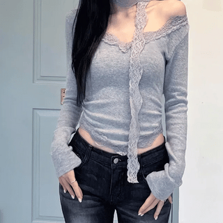 LACE Sleeveless Bolero Cardigan Set