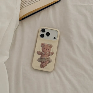 Hula Bear iPhone 17 Pro Hard Case