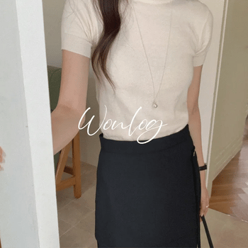 Summer Short Sleeve Knit