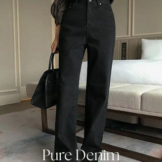 **Restock**   Lovit Label Brushed Black Corduroy Pants