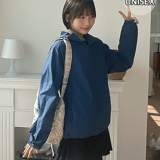 Tokine Color Hooded Wind Jumper
