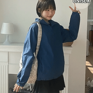 Tokine Color Hooded Wind Jumper