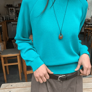 Miyabi Summer Color Round Knit