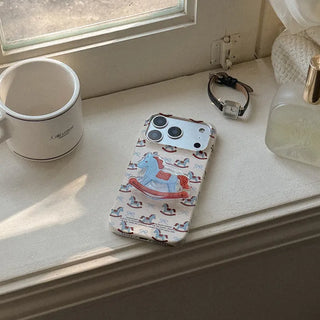 Rocking Horse MagSafe Hard Phone Case for iPhone 17 Pro