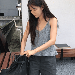 Rearson Summer Pintuck Half Elastic Pants