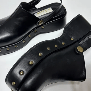 Studded Sandal Loafers