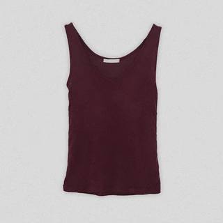 Zerpi 100% Wool Halter Knit Sleeveless
