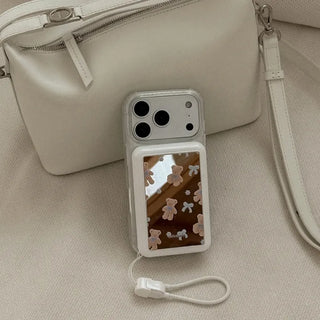 Cocoa Teddy MagSafe Mirror Power Bank 10,000mAh iPhone Wireless Charging
