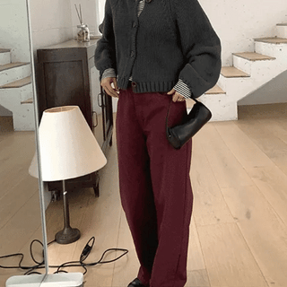 Genies Cotton LowWaist Wide Pants