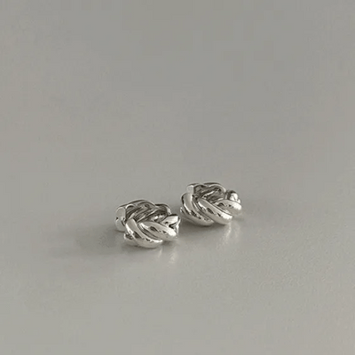 Child Twisted Ring Earrings