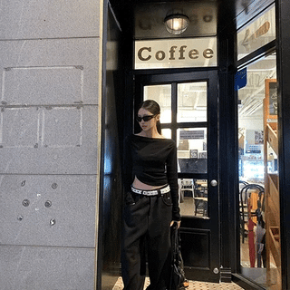 Mousse Shirred Off-Shoulder