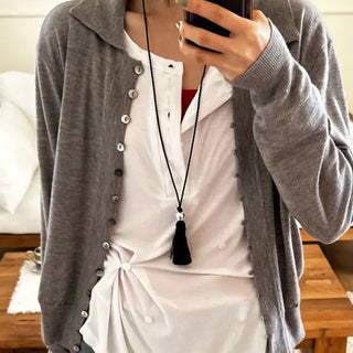 Flying Tassel Drop Necklace
