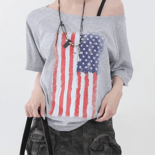 American flag One-off T