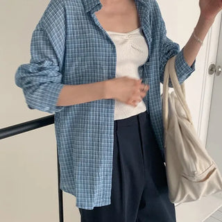 Rest Loose Fit Check Shirt