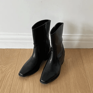 Bruma Slim Square Half Boots