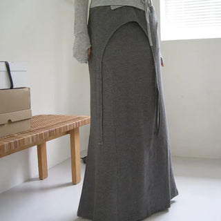Curve Jersey Maxi Skirt