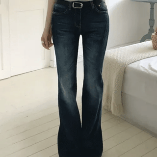 Fit-Up Washed Cut Vintage Bootcut Pants