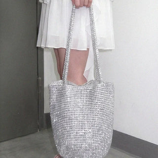 Pius Straw Rattan Shoulder Bag