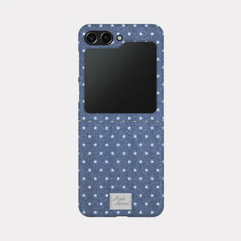 Denim Groove Galaxy Zflip 5 Hard Jet Case