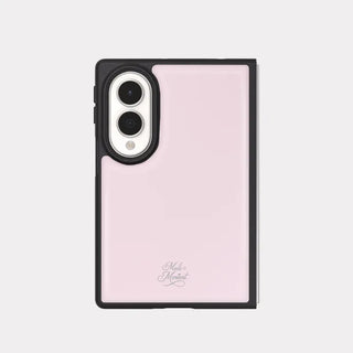 Pink Edition Galaxy Zflip Fold 8 Epoxy Black Bumper Case