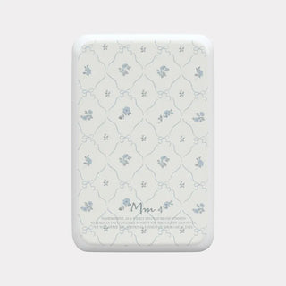 Classic Floral MagSafe 500mAh Power Bank iPhone Wireless Charging