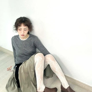 Bellier Lace Tights