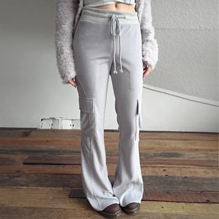 IDEN PANT | Low-rise track pants, bootcut pants, trousers, autumn pants, training pants