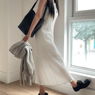 Riwell Soft Cotton Daily Sleeveless Dress