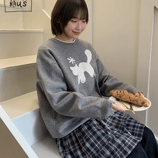 Keltz Cat Over Knit  - S/S ver.