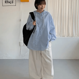 Renan Over Stripe Hoodie