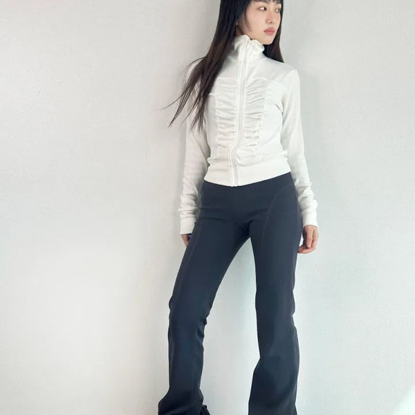 Athleisure bootcut pants