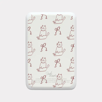 i like cat MagSafe 500mAh Power Bank iPhone Wireless Charging