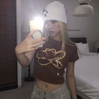 Heart hole T-shirt