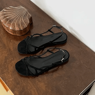 Tennessee Suede Strap Sandals