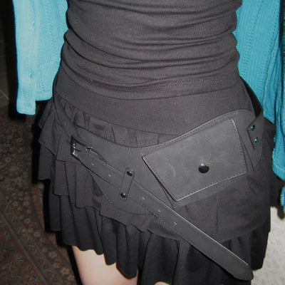 Crossbody Bag Layered Belt