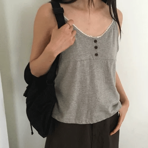 Ritter Button Sleeveless (4 colors)