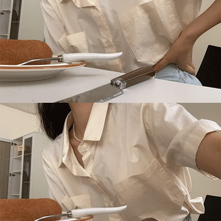 Merry Loose Fit Pocket Shirt